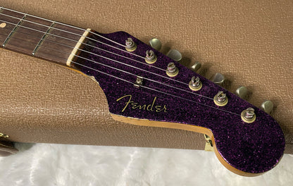 NEW! Fender Custom Shop 1960 Stratocaster Relic - Magenta Sparkle - Matching Peg Head - Handwound Pick-Ups - 7.9 lbs - Authorized Dealer - G07040