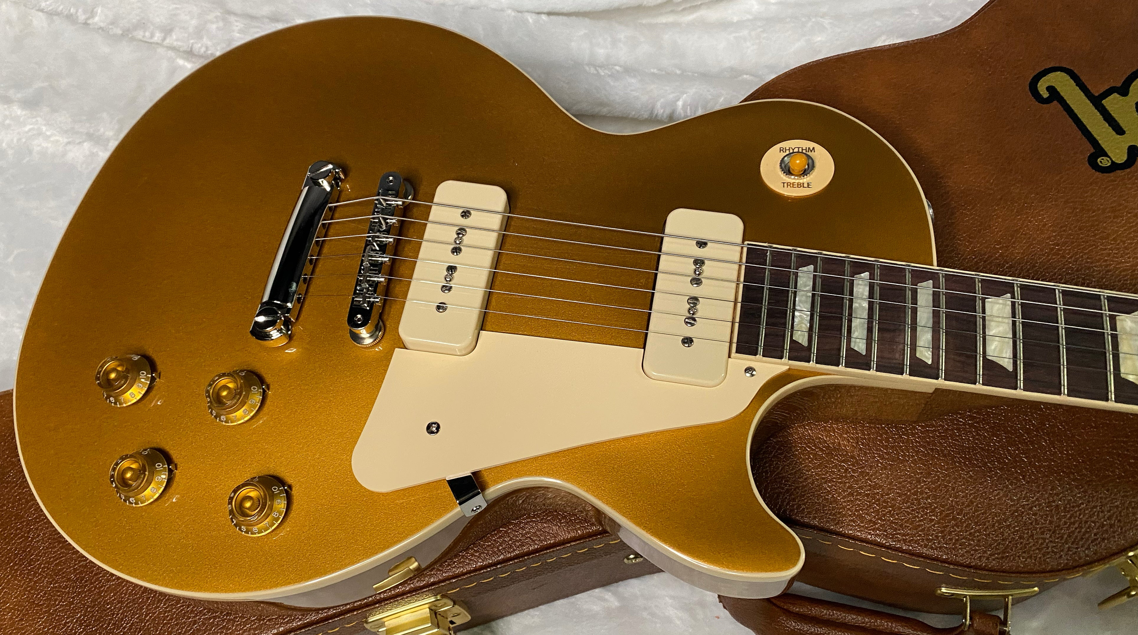 NEW! Gibson Les Paul Standard '50s P-90 - Gold Top - Authorized Dealer - 10 lbs - G06344