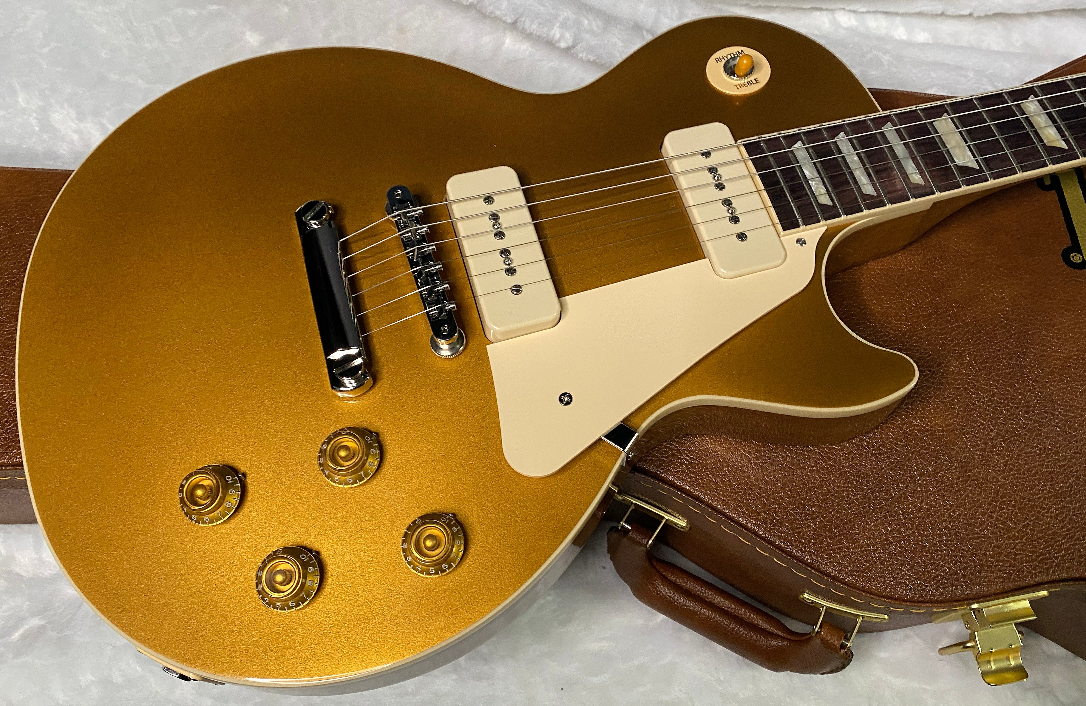 NEW! Gibson Les Paul Standard '50s P-90 - Gold Top - Authorized Dealer - 10 lbs - G06344