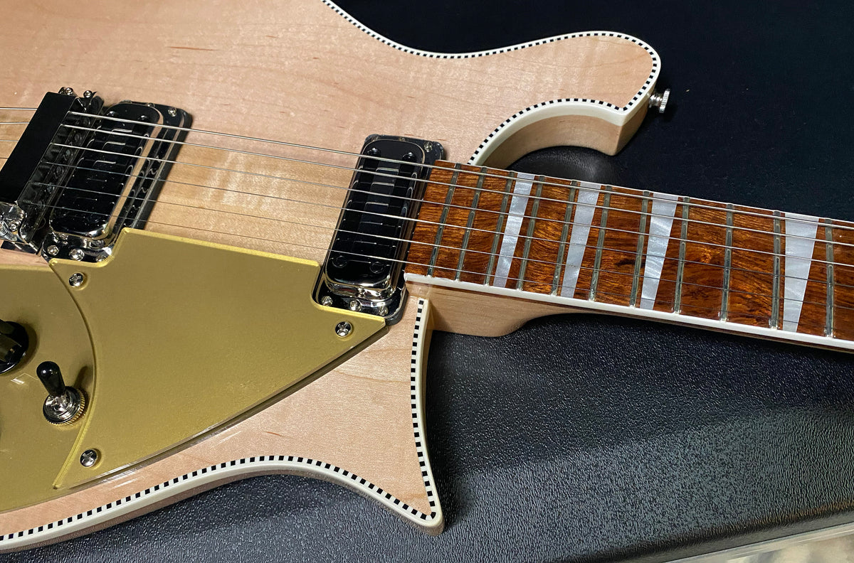 NEW ! Rickenbacker 660 Electric Guitar - Maple Glo - 7.2 lbs - Authorized Dealer - In-Stock! G07752
