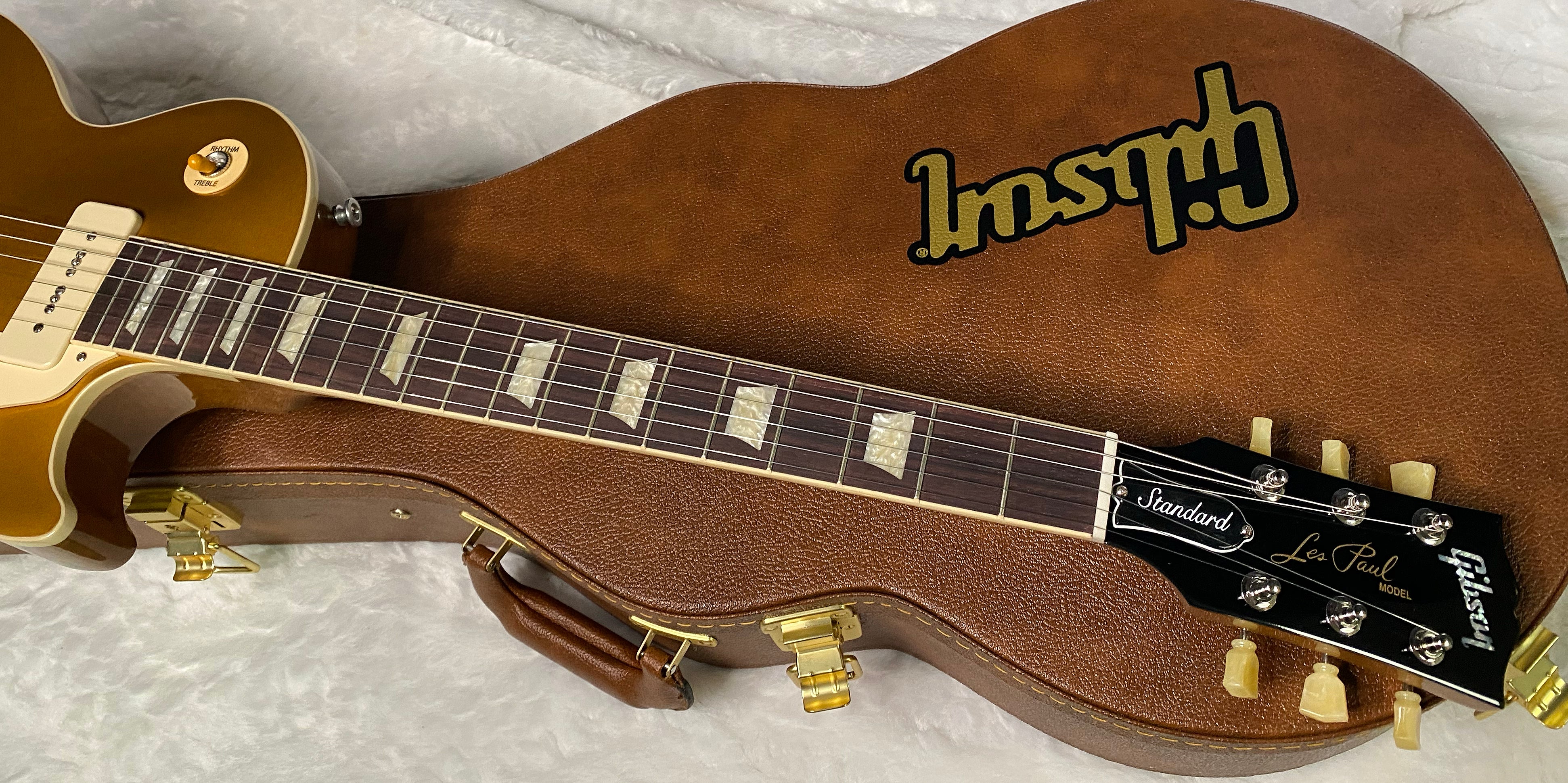 NEW! Gibson Les Paul Standard '50s P-90 - Gold Top - Authorized Dealer - 10 lbs - G06344