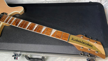 NEW ! Rickenbacker 660 Electric Guitar - Maple Glo - 7.2 lbs - Authorized Dealer - In-Stock! G07752