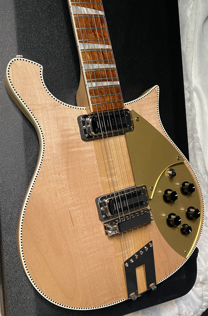 NEW ! Rickenbacker 660 Electric Guitar - Maple Glo - 7.2 lbs - Authorized Dealer - In-Stock! G07752