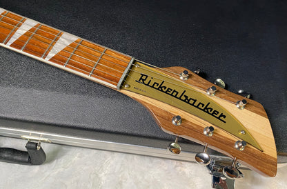 NEW ! Rickenbacker 660 Electric Guitar - Maple Glo - 7 lbs - Authorized Dealer - In-Stock! G07751