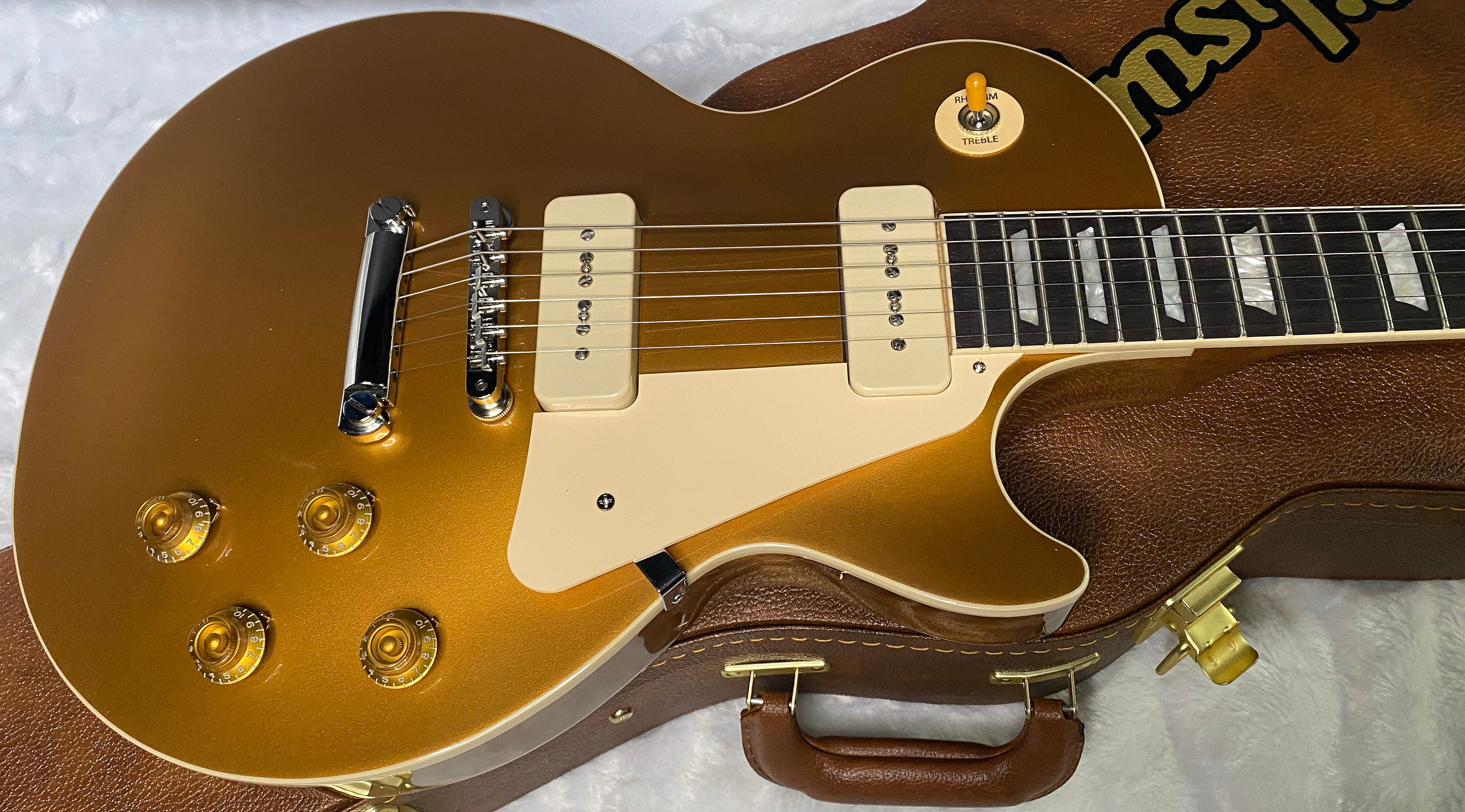 NEW! Gibson Les Paul Standard '50s P-90 - Gold Top - Authorized Dealer - 9.2 lbs - G07057