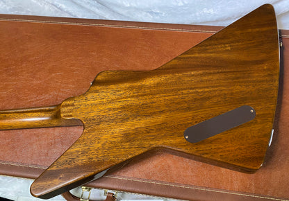 NEW! Gibson Custom 1958 Mahogany Explorer Reissue Electric Guitar - Antique Natural, VOS - Authorized Dealer - Only 8.2lbs - G06325