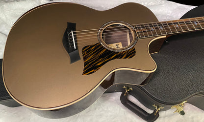 NEW! Taylor Next Generation 814ce Special Edition Acoustic-electric Guitar - Casablanca Beige Metallic - 4.6lbs - Authorized Dealer - G07756