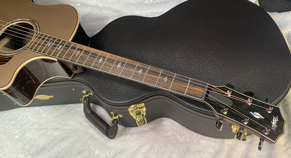 NEW! Taylor Next Generation 814ce Special Edition Acoustic-electric Guitar - Casablanca Beige Metallic - 4.6lbs - Authorized Dealer - G07756