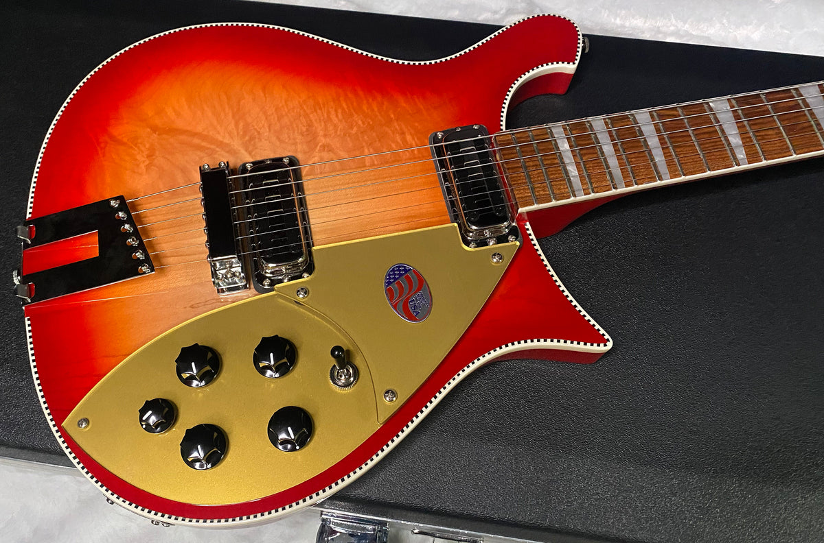 NEW ! Rickenbacker 660 Electric Guitar - Fire Glo - 7.4 lbs - Authorized Dealer - In-Stock! G07757