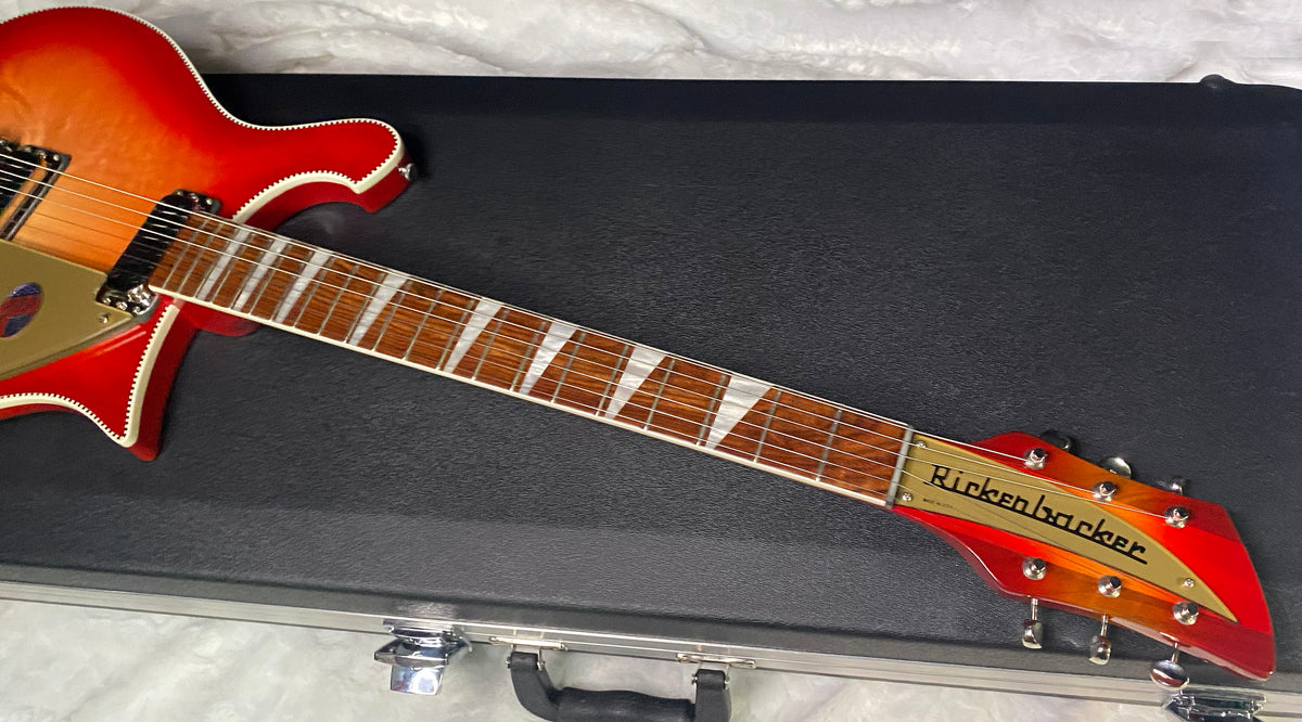 NEW ! Rickenbacker 660 Electric Guitar - Fire Glo - 7.4 lbs - Authorized Dealer - In-Stock! G07757