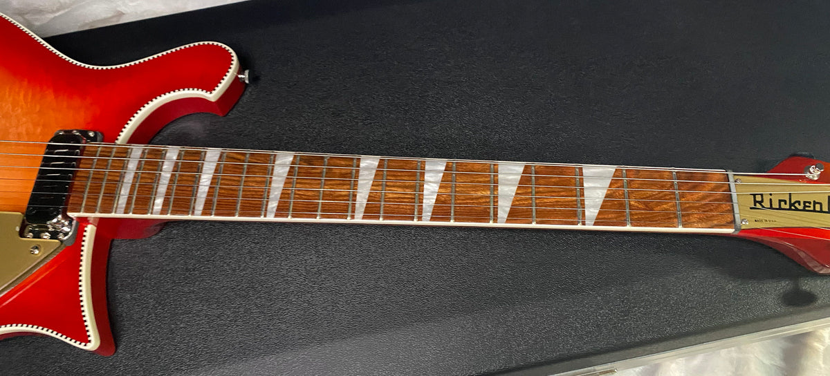 NEW ! Rickenbacker 660 Electric Guitar - Fire Glo - 7.4 lbs - Authorized Dealer - In-Stock! G07757