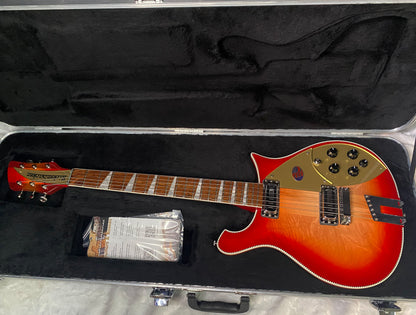 NEW ! Rickenbacker 660 Electric Guitar - Fire Glo - 7.4 lbs - Authorized Dealer - In-Stock! G07757