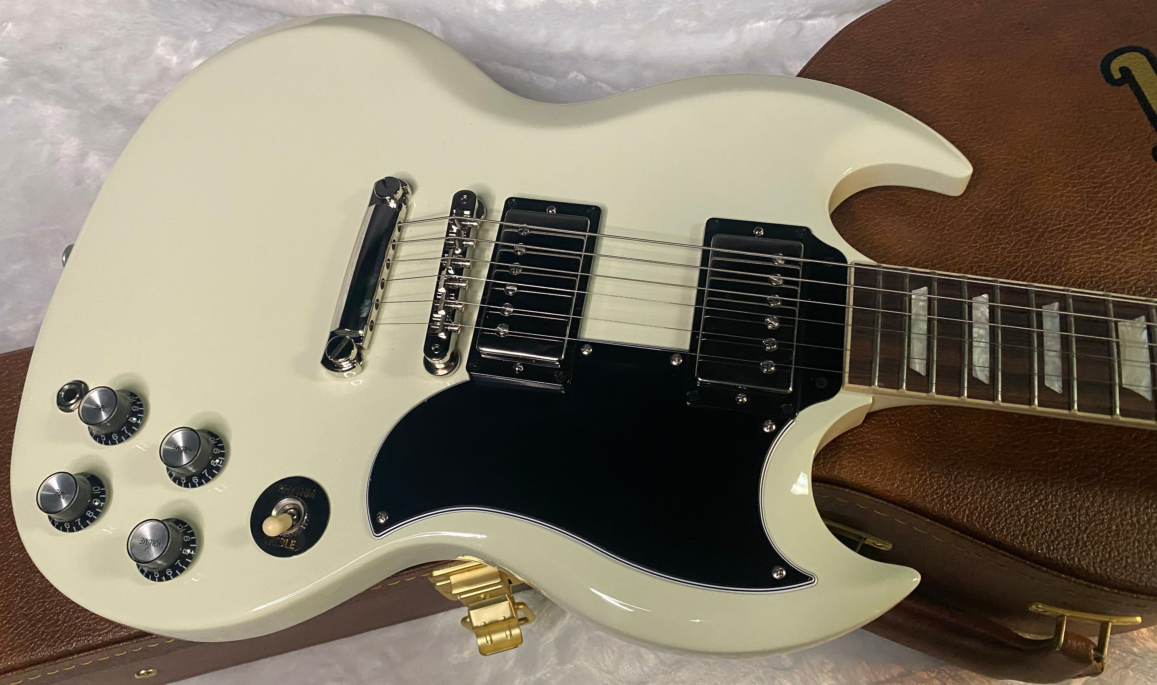 NEW ! Gibson SG Standard '61 Stop Bar - Classic White - Only 6.1 lbs - Authorized Dealer - G06366
