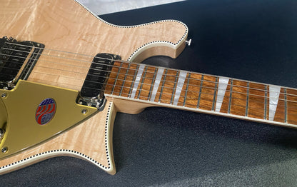 NEW ! Rickenbacker 660 Electric Guitar - Maple Glo - 7.4 lbs - Authorized Dealer - In-Stock! G07758