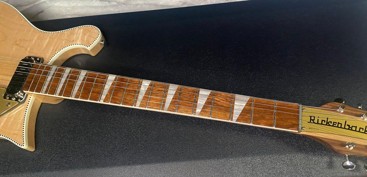 NEW ! Rickenbacker 660 Electric Guitar - Maple Glo - 7.4 lbs - Authorized Dealer - In-Stock! G07758