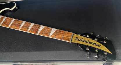 NEW ! Rickenbacker 660 Electric Guitar - Jet Glo - JG 7.5 lbs - Authorized Dealer - In-Stock! G07761