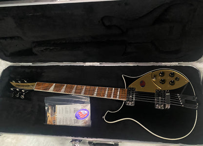 NEW ! Rickenbacker 660 Electric Guitar - Jet Glo - JG 7.5 lbs - Authorized Dealer - In-Stock! G07761