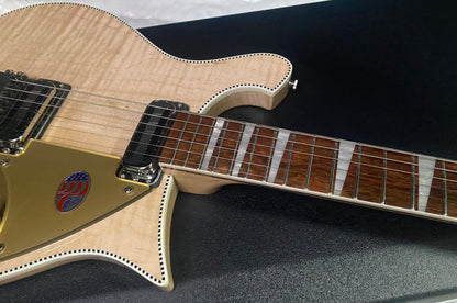 NEW ! Rickenbacker 660 Electric Guitar - Maple Glo - 6.9 lbs - Authorized Dealer - In-Stock! G07760