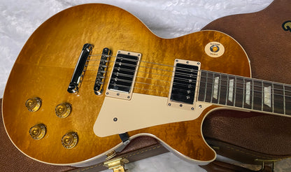 NEW! ! Gibson Les Paul 50's Standard - Custom Shop Finish - Dirty Lemon - Beautiful Quilt Top - Limited Edition - Authorized Dealer - Only 9 lbs - G06365