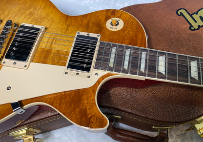 NEW! ! Gibson Les Paul 50's Standard - Custom Shop Finish - Dirty Lemon - Beautiful Quilt Top - Limited Edition - Authorized Dealer - Only 9 lbs - G06365