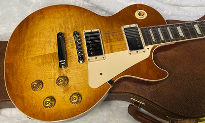 NEW! ! Gibson Les Paul 50's Standard - Custom Shop Finish - Dirty Lemon - Beautiful Quilt Top - Limited Edition - Authorized Dealer - Only 9 lbs - G06365