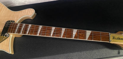 NEW ! Rickenbacker 660 Electric Guitar - Maple Glo - 6.9 lbs - Authorized Dealer - In-Stock! G07760