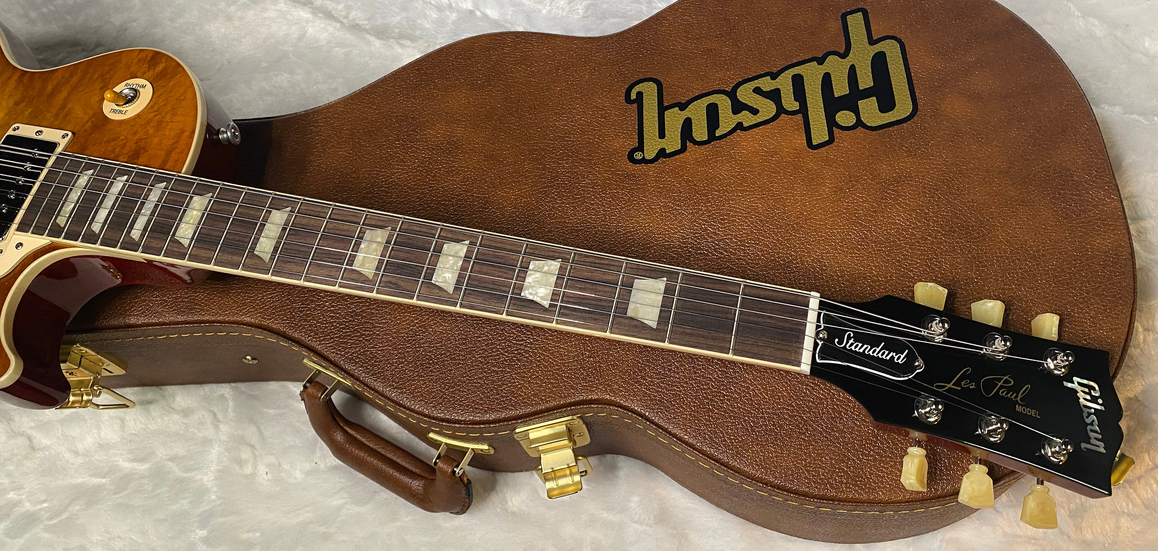 NEW! ! Gibson Les Paul 50's Standard - Custom Shop Finish - Dirty Lemon - Beautiful Quilt Top - Limited Edition - Authorized Dealer - Only 9 lbs - G06365
