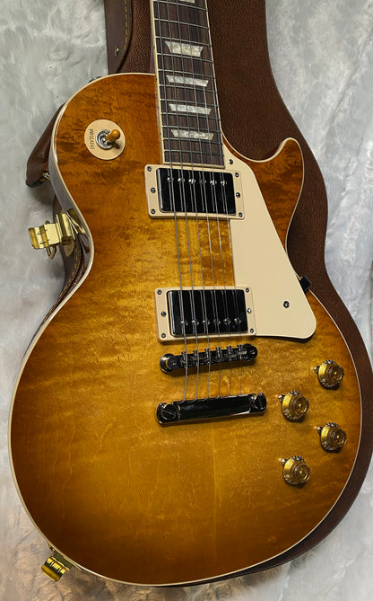NEW! ! Gibson Les Paul 50's Standard - Custom Shop Finish - Dirty Lemon - Beautiful Quilt Top - Limited Edition - Authorized Dealer - Only 9 lbs - G06365