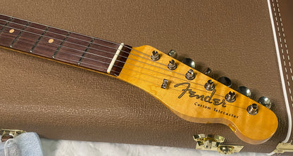 NEW! Fender Custom Shop Flamethrower Telecaster Custom - NOS - Modern Specs - Texas Special Pick-Ups - AAAA Flamed Neck - Red Sparkle - Authorized Dealer - 7.8 lbs - G07762