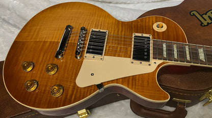 NEW! ! Gibson Les Paul 50's Standard - Custom Shop Dirty Lemon Finish - Beautiful Flame Top - Limited Edition - Authorized Dealer - 9.3 lbs - G06359