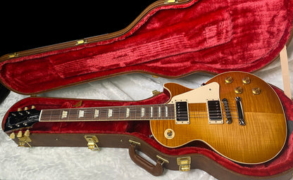 NEW! ! Gibson Les Paul 50's Standard - Custom Shop Dirty Lemon Finish - Beautiful Flame Top - Limited Edition - Authorized Dealer - 9.3 lbs - G06359