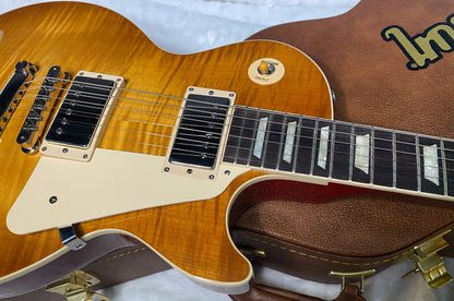 NEW! ! Gibson Les Paul 50's Standard - Custom Shop Dirty Lemon Finish - Beautiful Flame Top - Limited Edition - Authorized Dealer - 9.8 lbs - G06361