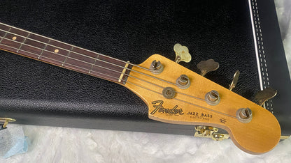 NEW! Fender Custom Shop 64 Jazz Bass Relic - Sunburst Finish - 9.35 lbs - Authorized Dealer - G07766