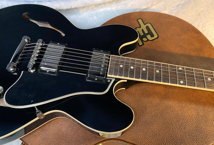 NEW ! Gibson ES-335 50s Semi-Hollowbody Electric Guitar - Ebony - Authorized Dealer - 8 lbs - G07034