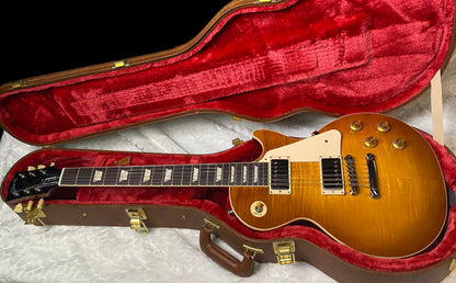 NEW! ! Gibson Les Paul 50's Standard - Custom Shop Dirty Lemon Finish - Beautiful Flame Top - Limited Edition - Authorized Dealer - 9.8 lbs - G06361