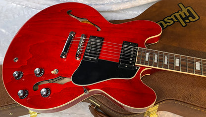 NEW ! Gibson ES-335 60s Semi-Hollowbody Electric Guitar - Sixties Cherry - Authorized Dealer - 8.7 lbs - G07037