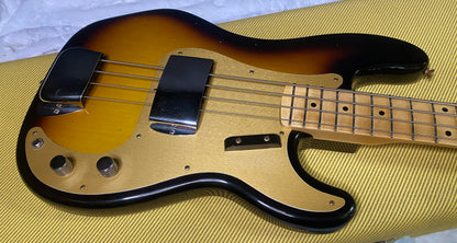 NEW! Fender Custom Shop 1958 Precision Bass Journeyman Relic - 2-Tone Sunburst - Authorized Dealer - 8.9lbs - G07769