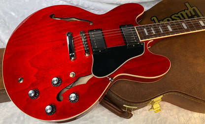 NEW ! Gibson ES-335 60s Semi-Hollowbody Electric Guitar - Sixties Cherry - Authorized Dealer - 8.7 lbs - G07037