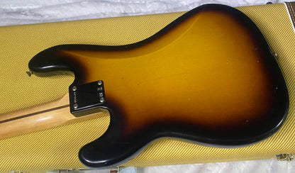 NEW! Fender Custom Shop 1958 Precision Bass Journeyman Relic - 2-Tone Sunburst - Authorized Dealer - 8.9lbs - G07769