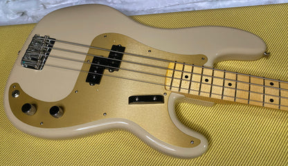 NEW! Fender Custom Shop 1958 Precision Bass NOS Finish - Desert Sand - Authorized Dealer - 8.7lbs - G07770