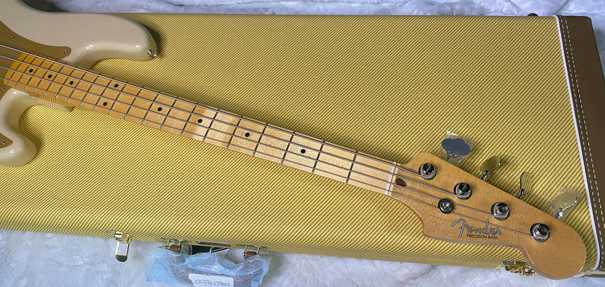 NEW! Fender Custom Shop 1958 Precision Bass NOS Finish - Desert Sand - Authorized Dealer - 8.7lbs - G07770