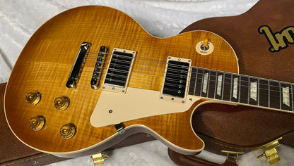 NEW! ! Gibson Les Paul 50's Standard - Custom Shop Dirty Lemon Finish - Beautiful Flame Top - Limited Edition - Authorized Dealer - 10 lbs - G06358