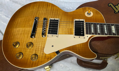 NEW! ! Gibson Les Paul 50's Standard - Custom Shop Dirty Lemon Finish - Beautiful Flame Top - Limited Edition - Authorized Dealer - 10 lbs - G06358