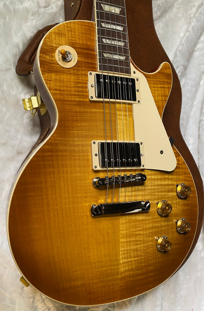 NEW! ! Gibson Les Paul 50's Standard - Custom Shop Dirty Lemon Finish - Beautiful Flame Top - Limited Edition - Authorized Dealer - 10 lbs - G06358