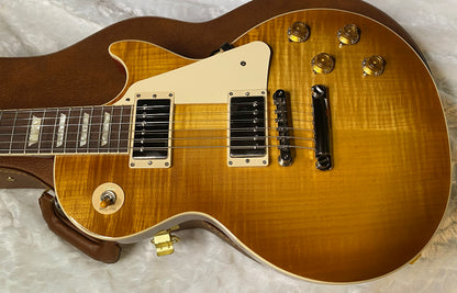 NEW! ! Gibson Les Paul 50's Standard - Custom Shop Dirty Lemon Finish - Beautiful Flame Top - Limited Edition - Authorized Dealer - 10 lbs - G06358