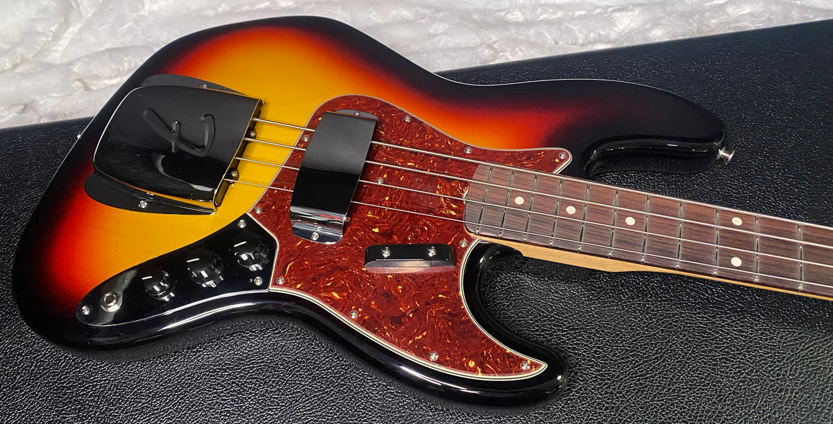 NEW! Fender Custom Shop 64 Jazz Bass NOS - Sunburst - 9.5 lbs - Authorized Dealer - G07763