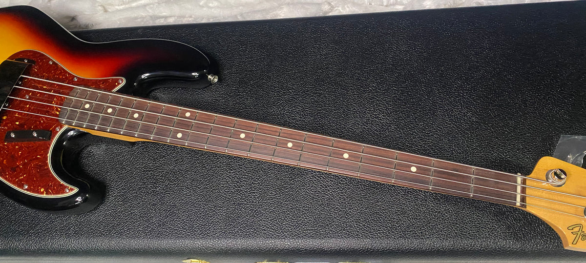 NEW! Fender Custom Shop 64 Jazz Bass NOS - Sunburst - 9.5 lbs - Authorized Dealer - G07763