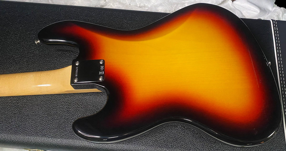 NEW! Fender Custom Shop 64 Jazz Bass NOS - Sunburst - 9.5 lbs - Authorized Dealer - G07763