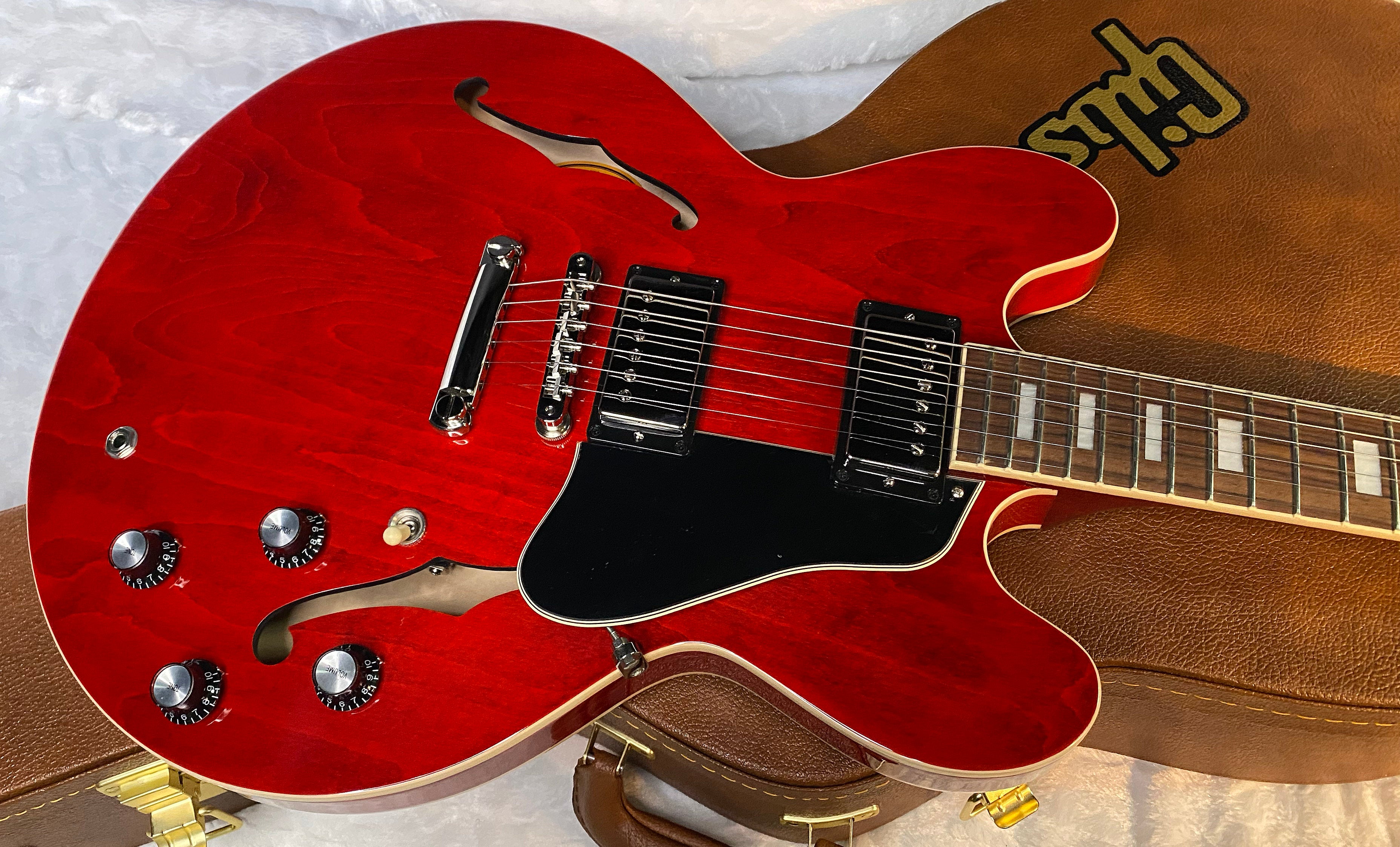 NEW ! Gibson ES-335 60s Semi-Hollowbody Electric Guitar - Sixties Cherry - Authorized Dealer - 7.8 lbs - G07030