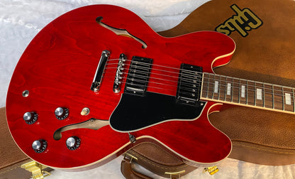 NEW ! Gibson ES-335 60s Semi-Hollowbody Electric Guitar - Sixties Cherry - Authorized Dealer - 7.8 lbs - G07030